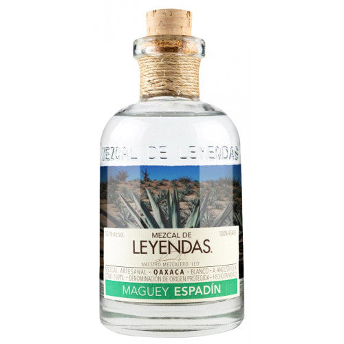 MEZCAL DE LEYENDAS ARTESANAL MAGUEY ESPADIN OAXACA 750ML Spirits