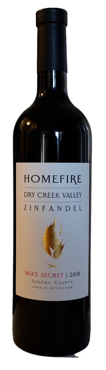 HOMEFIRE ZINFANDEL MIAS SECRET SONOMA COUNTY 2018 Wine