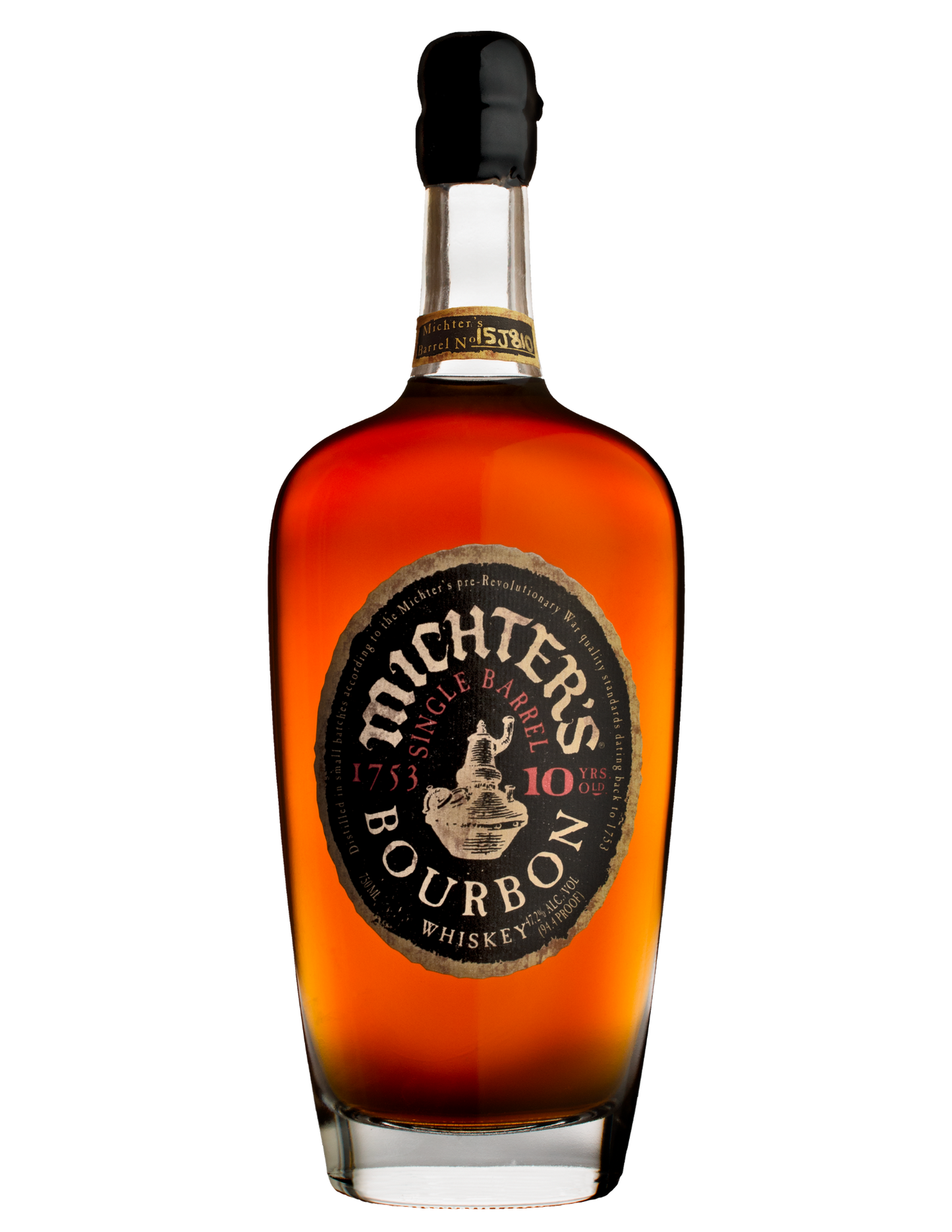 MICHTERS BOURBON SINGLE BARREL 10YR 750ML Spirits