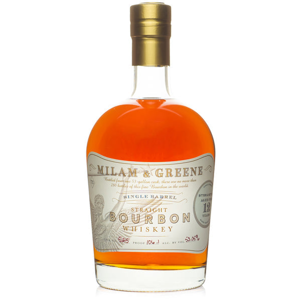MILAM & GREENE BOURBON STRAIGHT SINGLE BARREL TENNESSEE 750ML Spirits