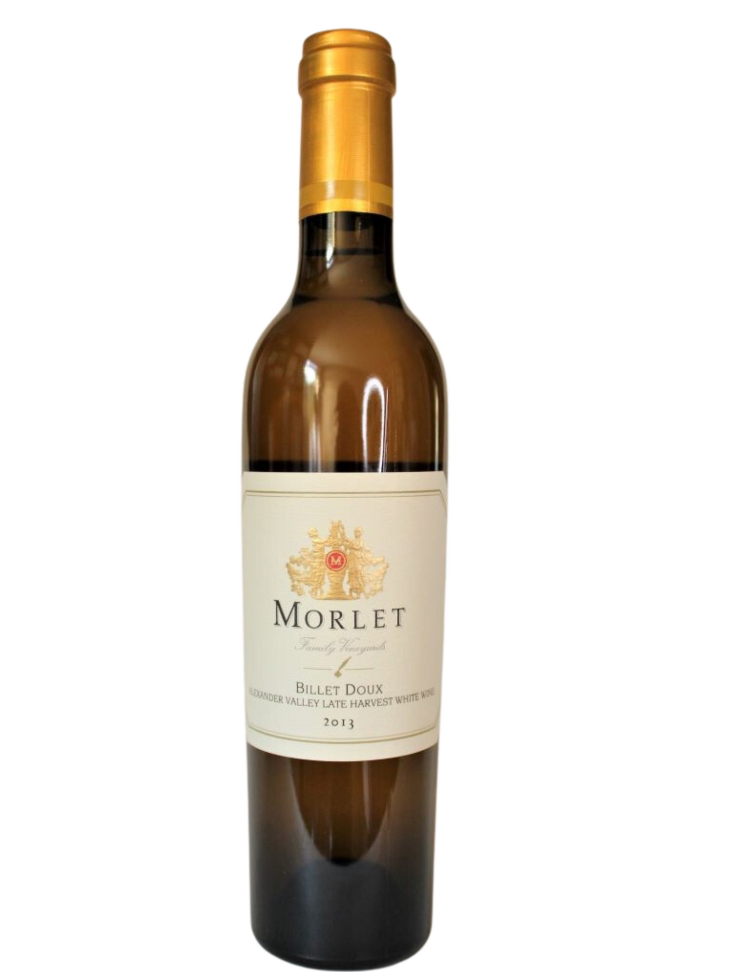 MORLET FAMILY VINEYARDS WHITE WINE BILLET DOUX LATE HARVEST ALEXANDER VALLEY 2013 375ML WINE
