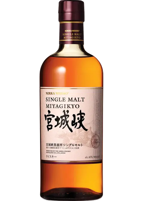 NIKKA WHISKEY MIYAGIKYO SINGLE MALT JAPAN 90PF 750ML Spirits