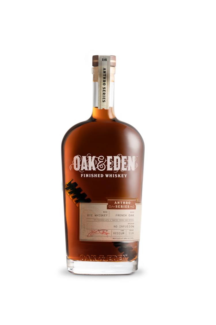 OAK & EDEN BOURBON WHISKEY ANTHRO SERIES INDIANA 750ML Spirits