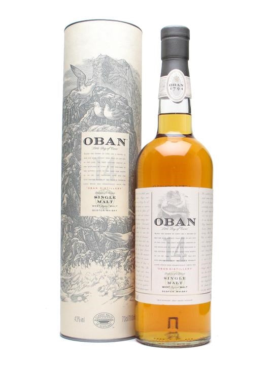 OBAN SCOTCH SINGLE MALT HIGHLAND 86PF 14YR 750ML Spirits