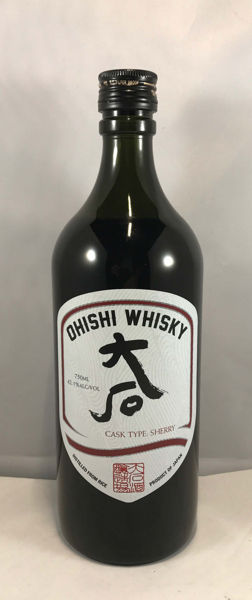 OHISHI WHISKY SHERRY CASK JAPAN 750ML Spirits