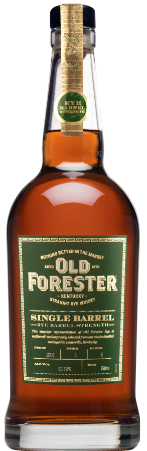 OLD FORESTER WHISKEY RYE SINGLE BARREL STRENGTH KENTUCKY 750ML Spirits