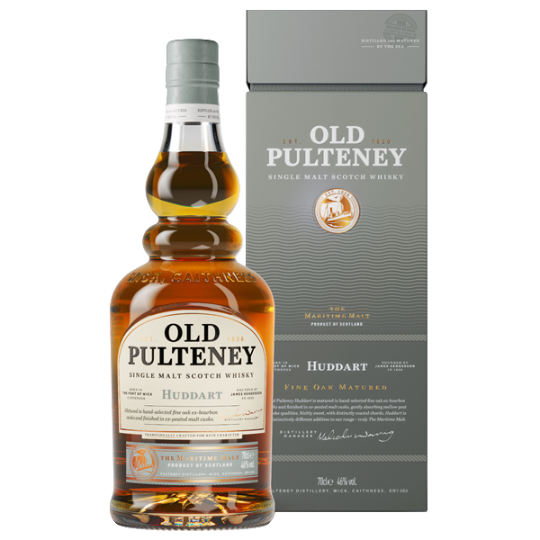 OLD PULTENEY HUDDART SCOTCH SINGLE MALT FINE OAK MATURED 750ML Spirits