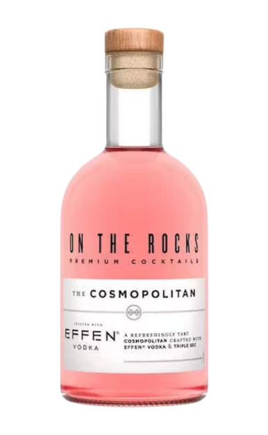 OTR ON THE ROCKS COCKTAIL THE COSMOPOLITAN W/ EFFEN VODKA 750ML LIQ