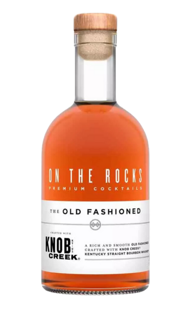 OTR ON THE ROCKS COCKTAIL THE OLD FASHIONED KNOB CREEK KENTUCKY STRAIGHT BOURBON 750ML LIQ