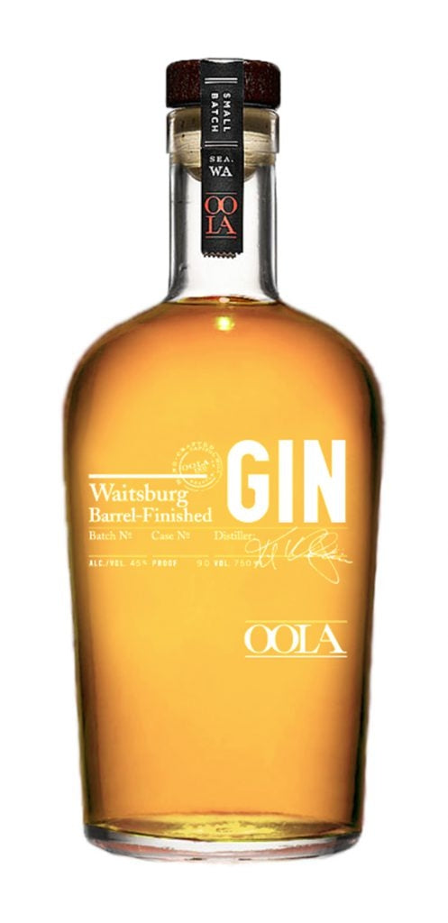 OOLA GIN WAITSBURG BARREL FINISHED WASHINGTON 90PF 750ML Spirits