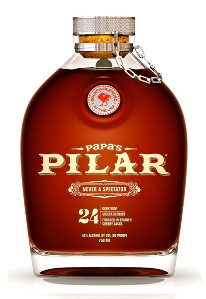 PAPAS PILAR RUM DARK 24YR 750ML Spirits