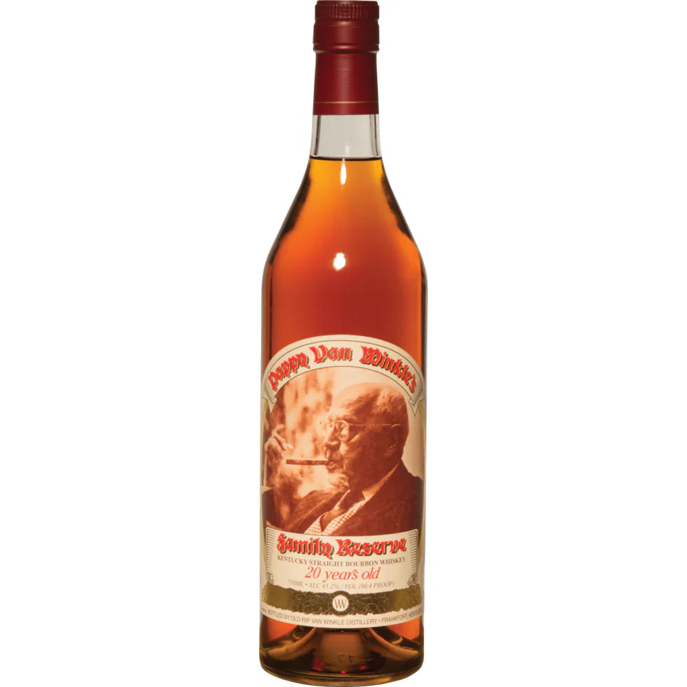 OLD RIP PAPPY VAN WINKLE BOURBON FAMILY RESERVE KENTUCKY 20YR 750ML Spirits