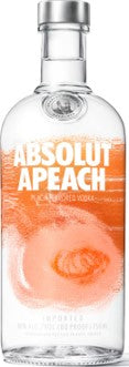 ABSOLUT VODKA APEACH SWEDEN 750ML Spirits