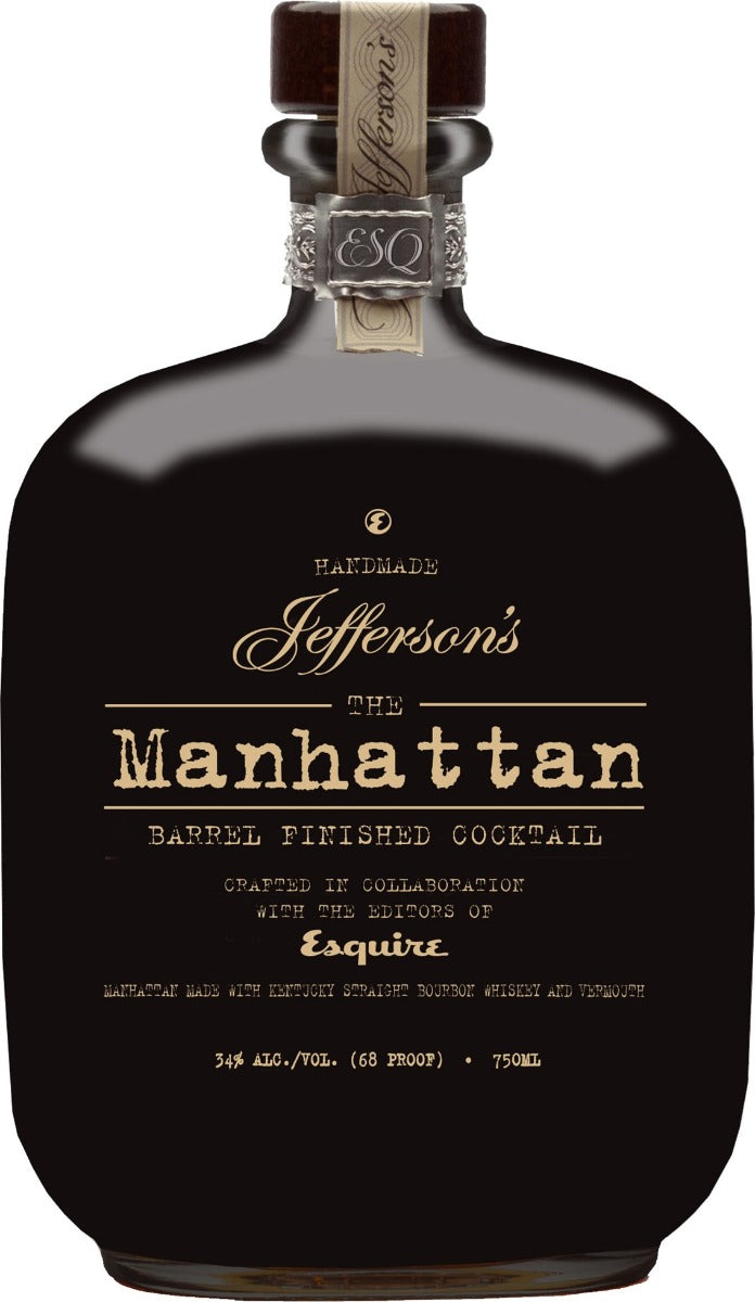 JEFFERSONS THE MANHATTAN BARREL FINISHED COCKTAIL 750ML Spirits