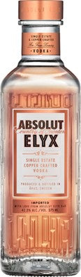 ABSOLUT VODKA ELYX SINGLE STATE SWEDEN 375ML - Remedy Liquor
