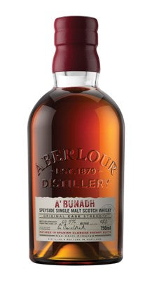 ABERLOUR SCOTCH SINGLE MALT ABUNDAH CASK STRENGTH 750ML Spirits