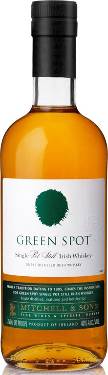 GREEN SPOT WHISKEY SINGLE POT STILL FINISHED IN ZINFANDEL WINE CASK CHATEAU MONTELENA IRISH 92PF 750ML Spirits