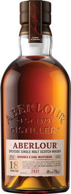 ABERLOUR SCOTCH SINGLE MALT 86PF 18YR 750ML Spirits