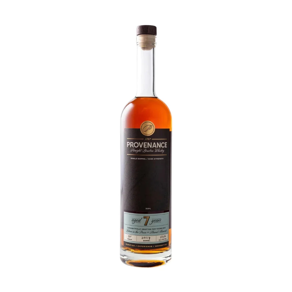 PROVENANCE BOURBON SINGLE BARREL CASK STRENGTH KENTUCKY 7YR 750ML