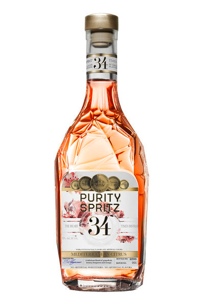 PURITY SPRITZ MEDITERRANEAN CITRUS SWEDEN 750ML Spirits