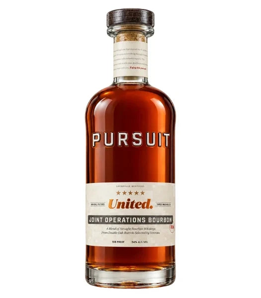 PURSUIT UNITED JOINT OPERATIONS BOURBON DOUBLE OAKED KENTUCKY 700ML