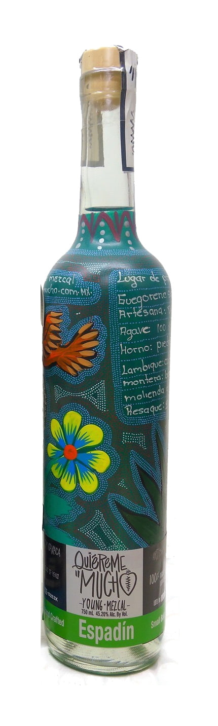 QUIEREME MUCHO MEZCAL ESPADIN 750ML Spirits