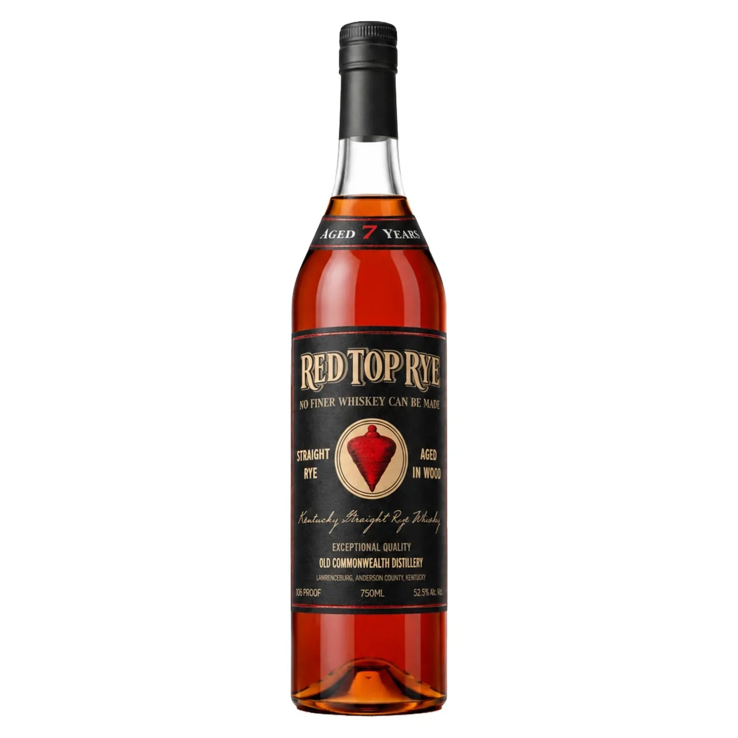 RED TOP RYE WHISKEY OLD COMMONWEALTH DISTILLERY 7YR KENTUCKY 750ML