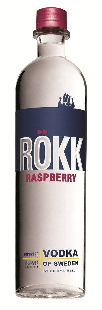 ROKK VODKA RASPBERRY 750ML Spirits