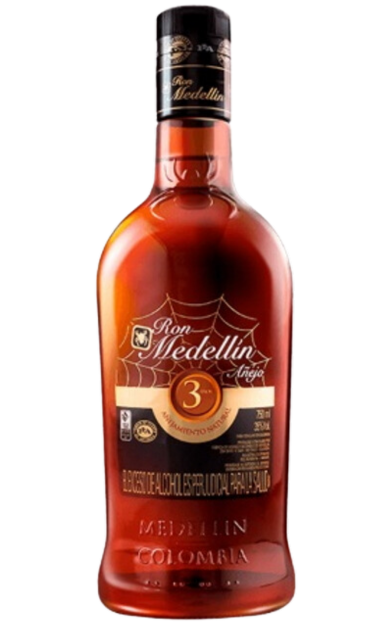 RON MEDELLIN RUM ANEJO COLOMBIA 3YR 750ML LIQ