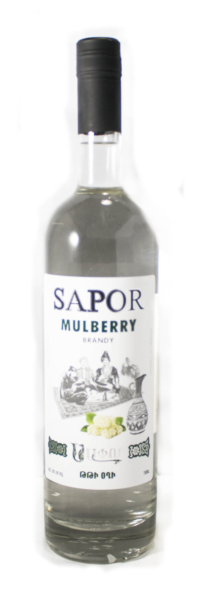 SAPOR VODKA MULBERRY (OGHI) ARMENIA 100PF 750ML Spirits
