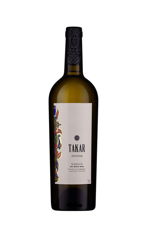 TAKAR WHITE WINE DRY KANGUN ARMENIAN 2022 Wine