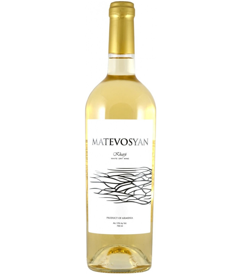 MATEVOSYAN KHARJI WHITE DRY WINE VAYOTS DZOR ARMENIA 2019 Wine