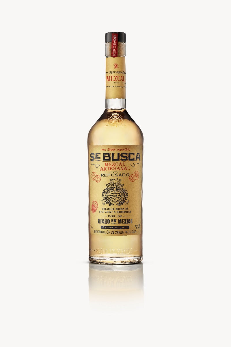 SE BUSCA MEZCAL REPOSADO ARTESANAL 750ML Spirits
