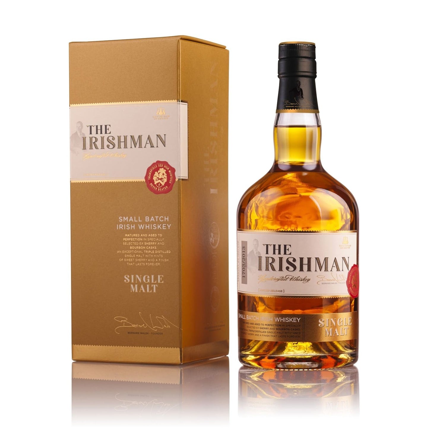 THE IRISHMAN WHISKEY SINGLE MALT SMALL BATCH IRISH 750ML Spirits