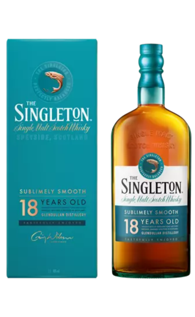 SINGLETON SCOTCH SINGLE MALT GLENDULLAN DISTILLERY 18YR 750ML LIQ