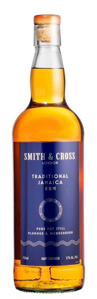 SMITH & CROSS LONDON RUM TRADITIONAL JAMAICA RUM 114PF 750ML Spirits