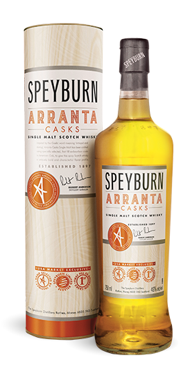 SPEYBURN SCOTCH SINGLE MALT ARRANTA CASKS 92PF 750ML Spirits