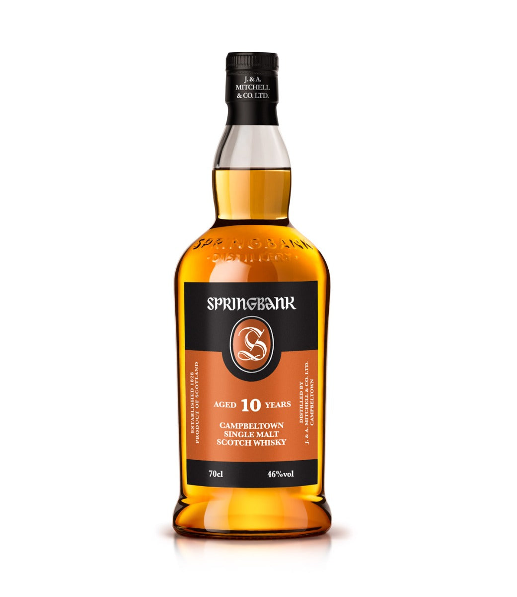 SPRINGBANK SCOTCH SINGLE MALT LOCAL BARLEY CAMPBELTOWN 10YR 700ML Spirits