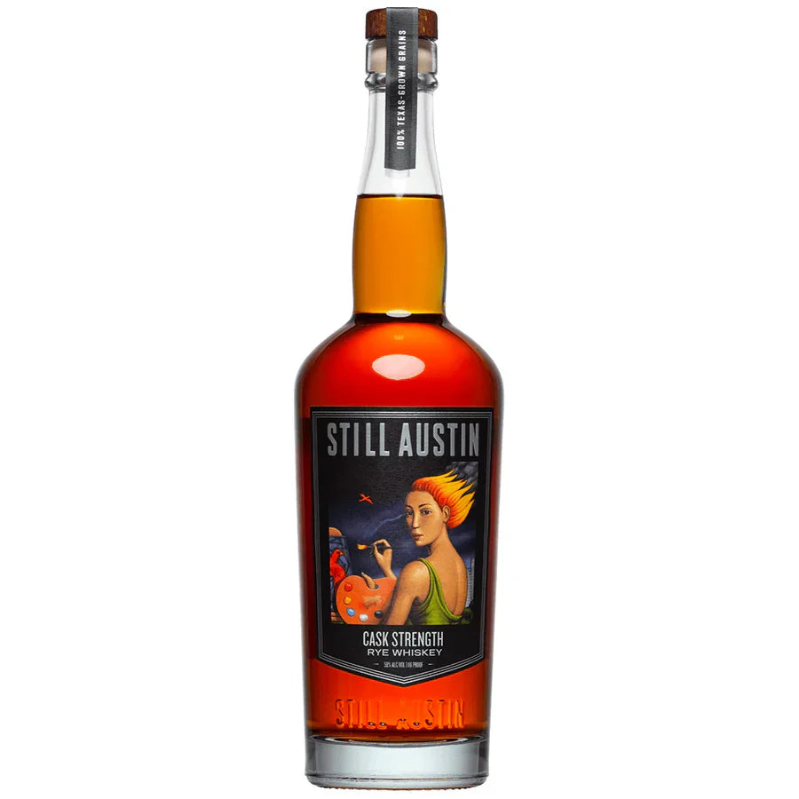 STILL AUSTIN RYE CASK STRENGTH BOTTLED IN BOND 100PF TEXAS 750ML LIQ