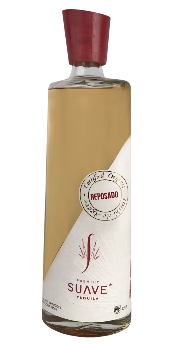 SUAVE TEQUILA ORGANIC REPOSADO 750ML Spirits