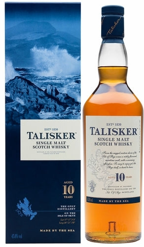 TALISKER SCOTCH SINGLE MALT 10YR 750ML Spirits