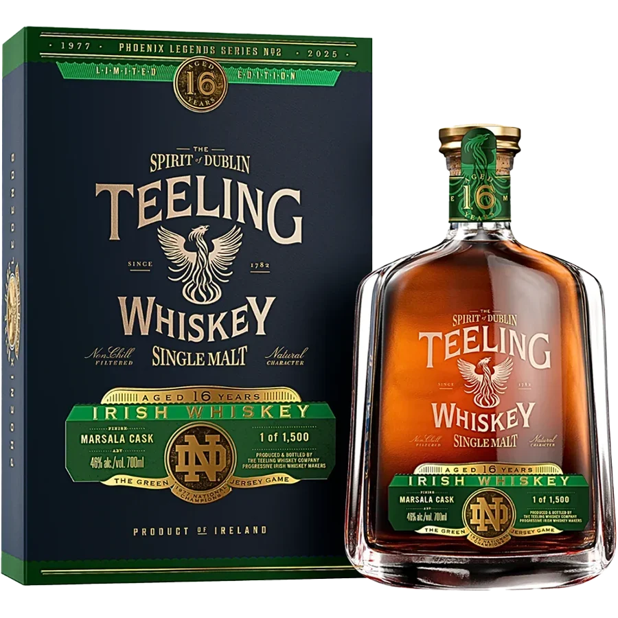 TEELING WHISKEY SINGLE MALT PHOENIX LEOENDS SERIES N92 MARSALA CASK IRISH 16YR 700ML LIQ