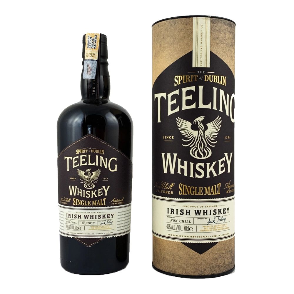 TEELING WHISKEY SINGLE MALT NATURE CHARACTER IRISH 92PF 750ML Spirits