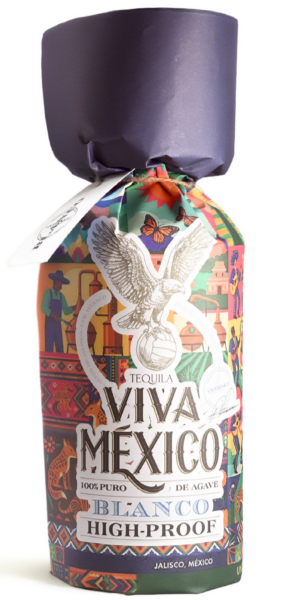 VIVA MEXICO TEQUILA BLANCO HIGH PROOF EDICION FUTBOLISTA 2026 750ML LIQ