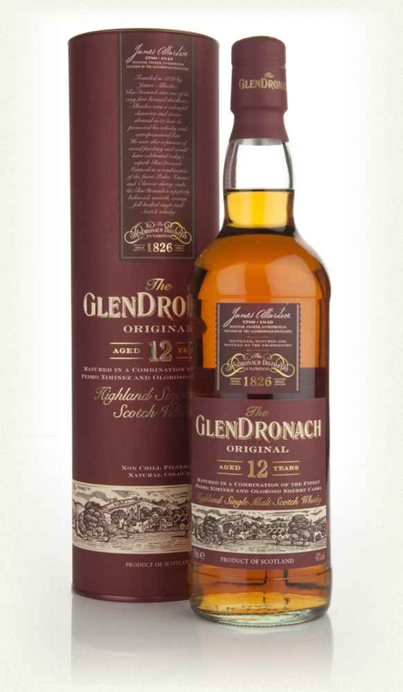 GLENDRONACH SCOTCH SINGLE SCOTCH 12YR 700ML Spirits