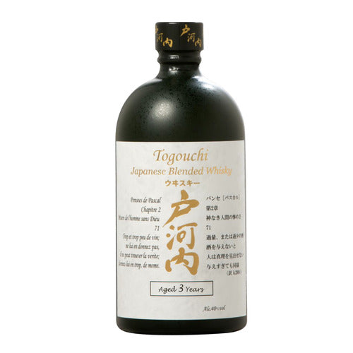 TOGOUCHI WHISKY BLENDED JAPAN 3YR 750ML Spirits
