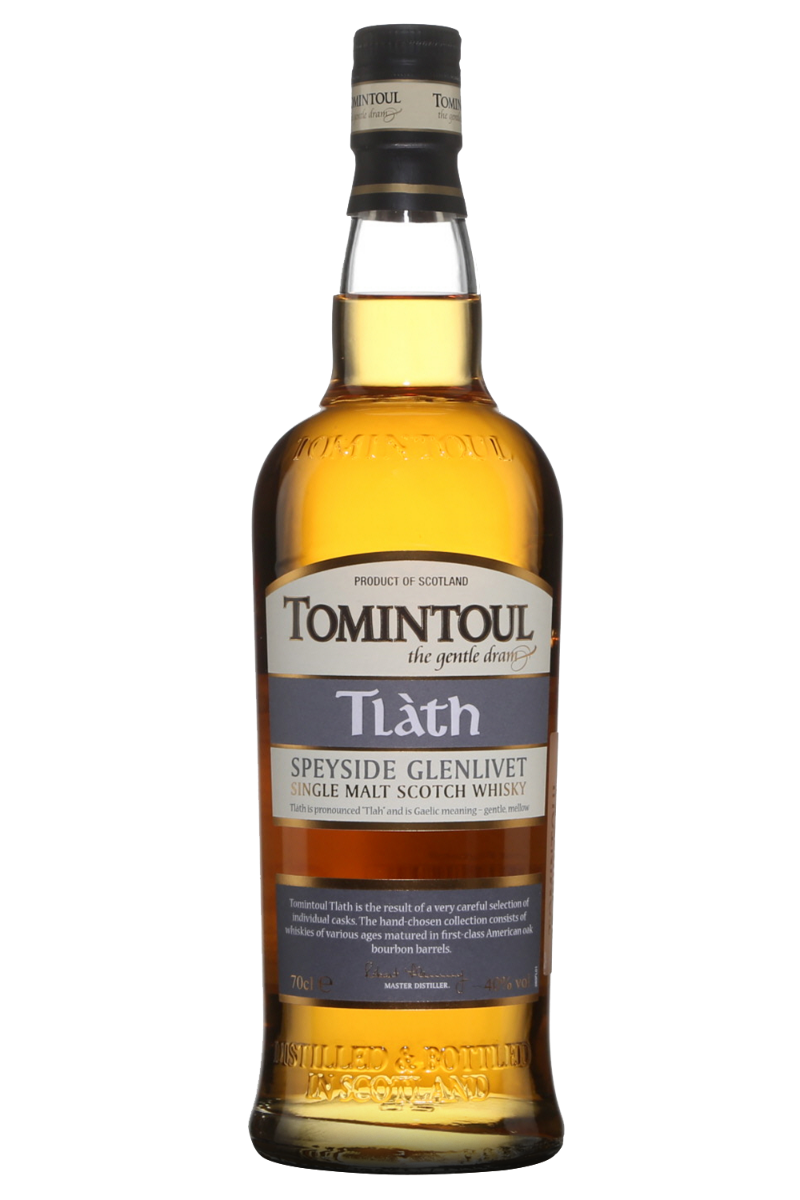 TOMINTOUL TLATH SCOTCH SINGLE MALT 750ML Spirits