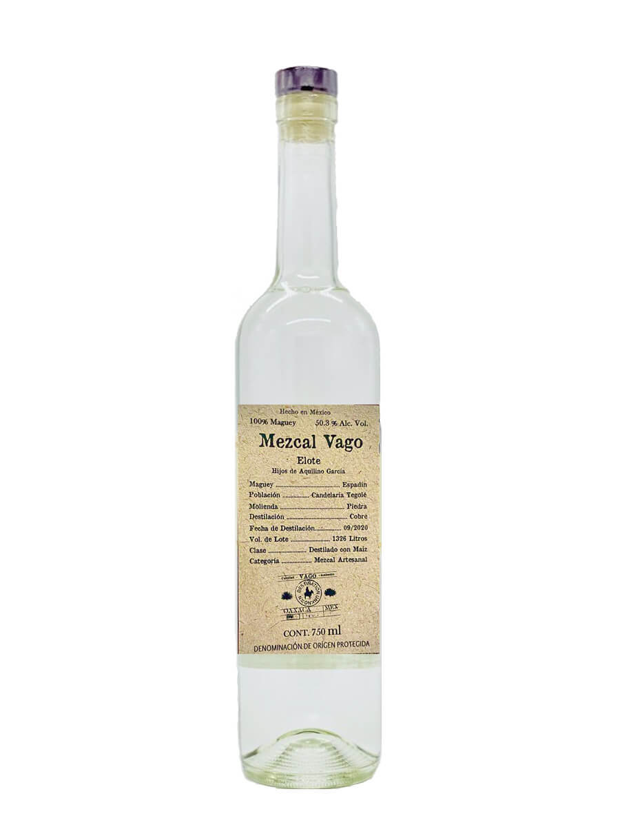 VAGO ELOTE MEZCAL ARTESENAL HIJOS DE AQUILINO OAXACA 750ML Spirits