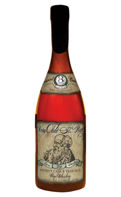 VERY OLDE ST NICK WHISKEY RYE ANCIENT BARREL RESERVE KENTUCKY 8YR 750ML LIQ