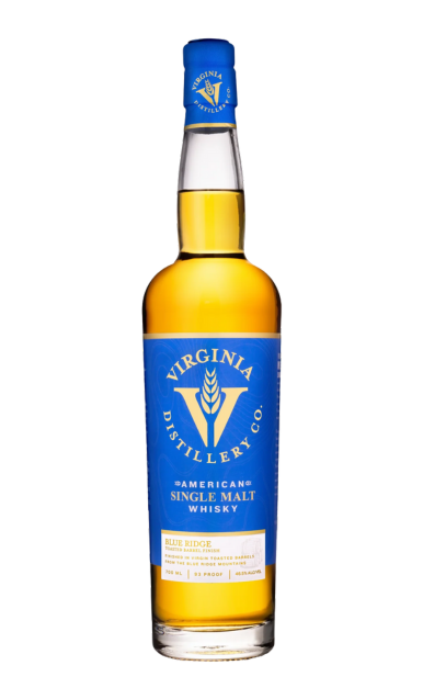 VIRGINIA DISTILLERY CO AMERICAN WHISKY SINGLE MALT BLUE RIDGE SELECT VIRGINIA 700ML LIQ